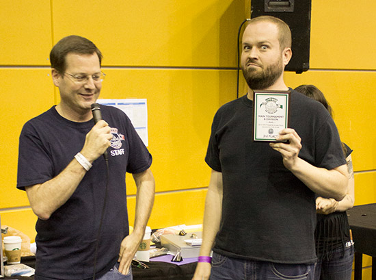 Third place, Jeff Gagnon