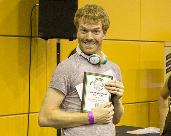 First place in the B Division, Erik Gust
