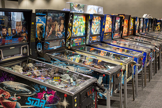 Pinballs in the hall