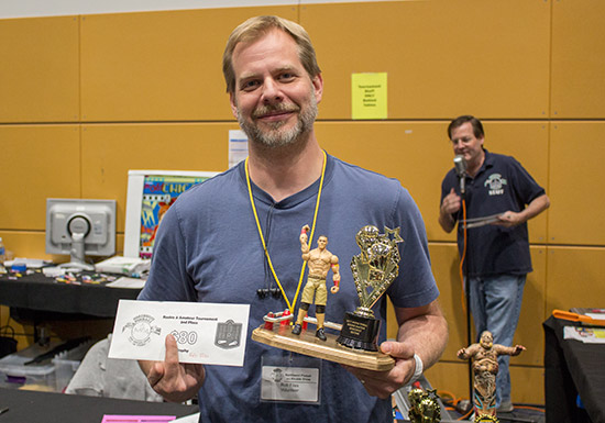 Second place, Rob Files