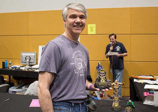 Third place, Dwayne Smith