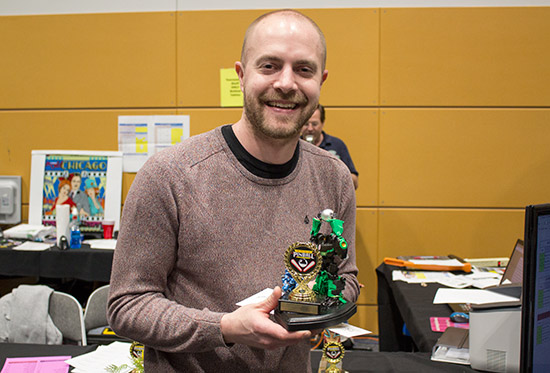 Second place, Nic Crowson