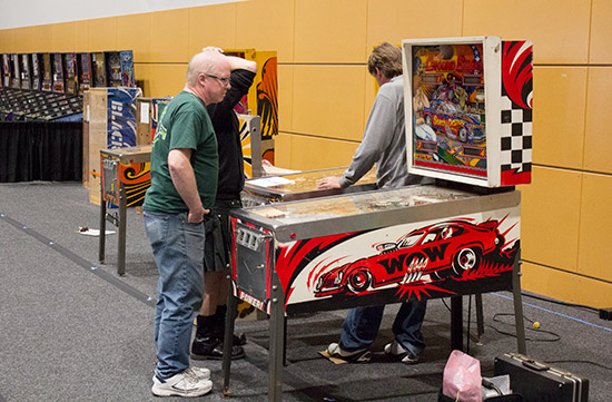 Setting up tournament machines