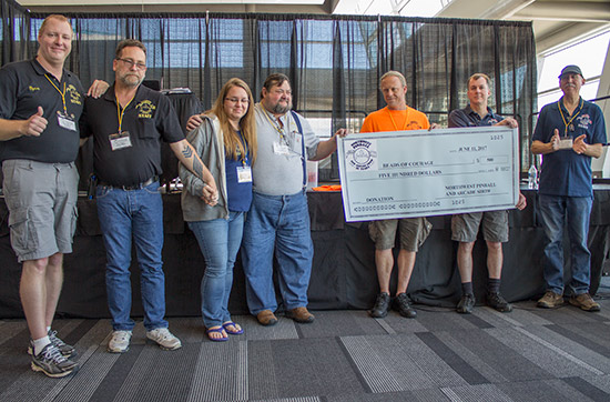 A $500 donation to Beads of Courage