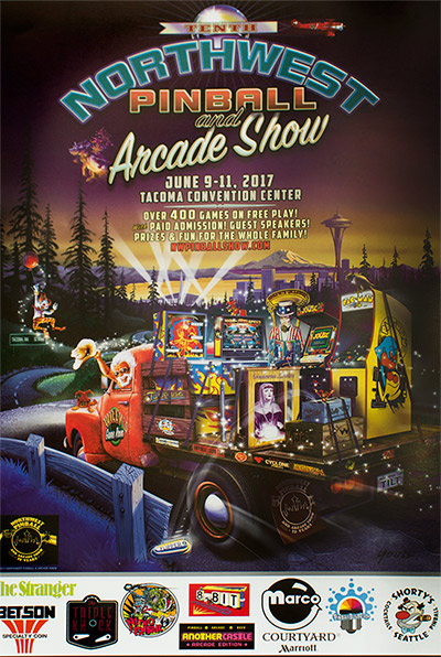 The show poster designed by John Youssi
