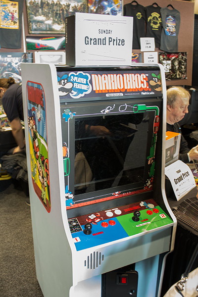 Sunday's grand prize - a Mario Bros video