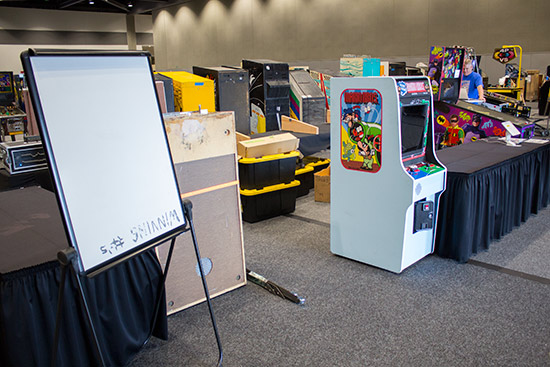 Building the prize desk