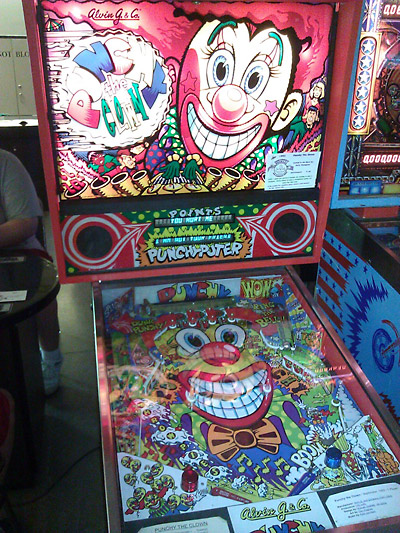 Alvin G's Punchy the Clown, brought by Jerry Thompson, is a hit with the kids