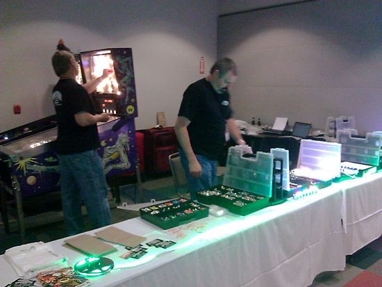 Cointaker displays their LED wares