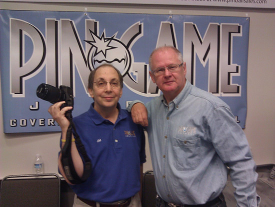 Gary Flower and Jim Schelberg make yet another appearance at the 2012 NW Pinball & Arcade Show.