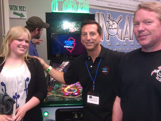 Of course, Jack wants me to re-take the picture, while the logo is on the screen - much obliged!