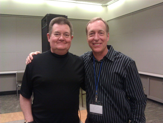 Of course, he had lots of good things to say about Steve, as they worked together for a long time