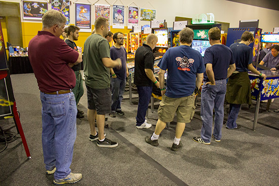 The queue to play The Wizard of Oz