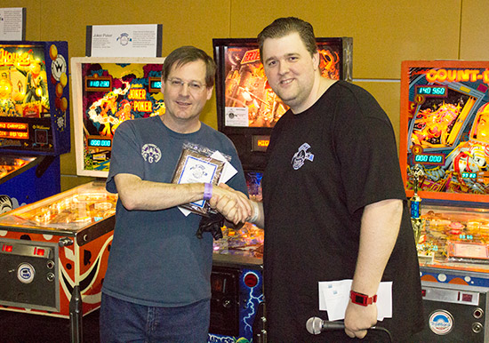 Third place, Dave Stewart