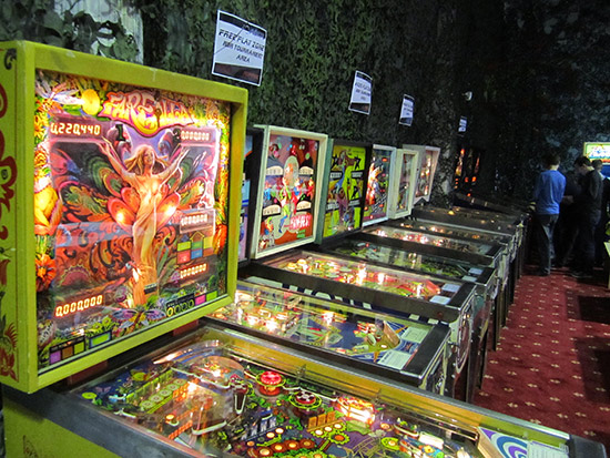 The EM machines were located in the 'free play zone'