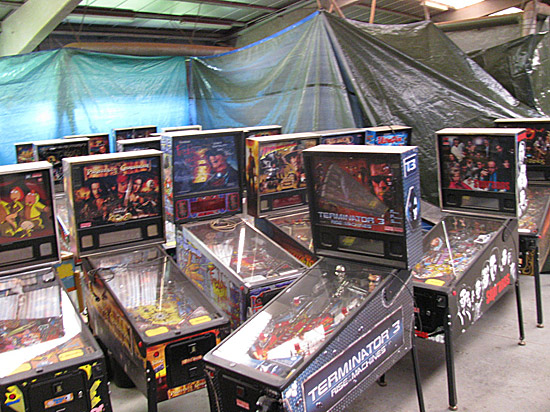 Some of the pinballs