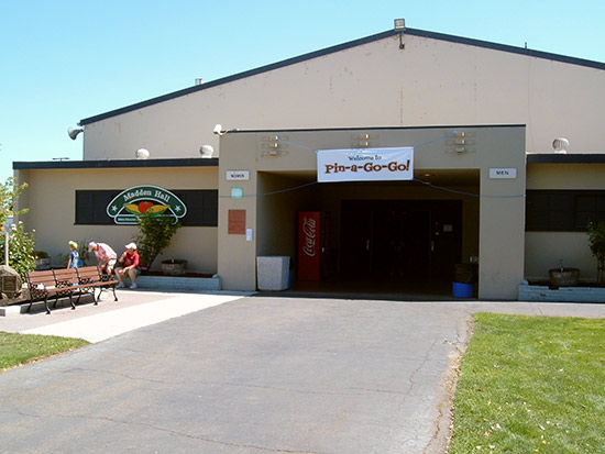 Madden Hall is the main building welcoming 'pinthusists' from far and wide