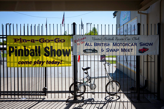 The All British Motorcar Show was sharing the day