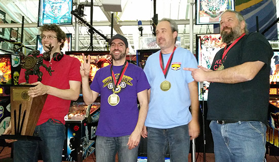 The top four in PAPA's A Division