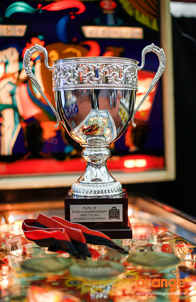 Classics 1 winner's trophy