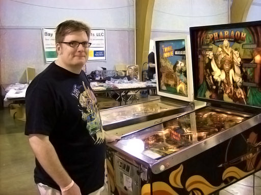 Tanio Klyce – Software programmer for the custom Metallica game featured at the Pacific Pinball Expo in 2009
