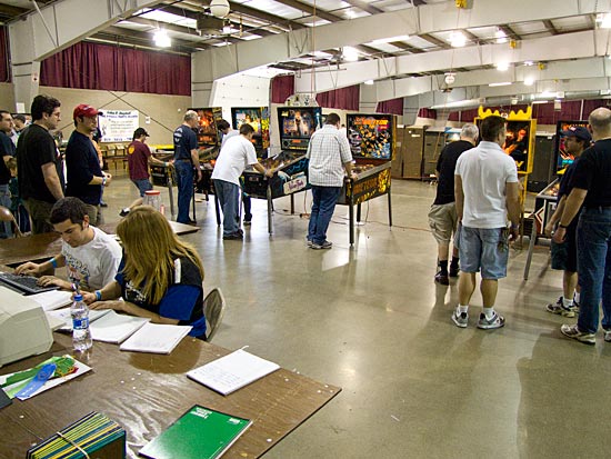 The tournament area