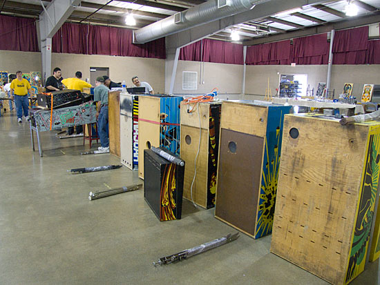More machines to set up
