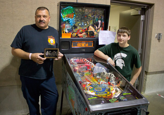 Bill Blanchard with his Scared Stiff