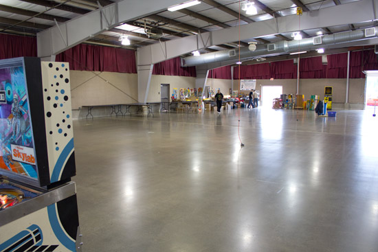 The first vendor to set up is John Dayhuff