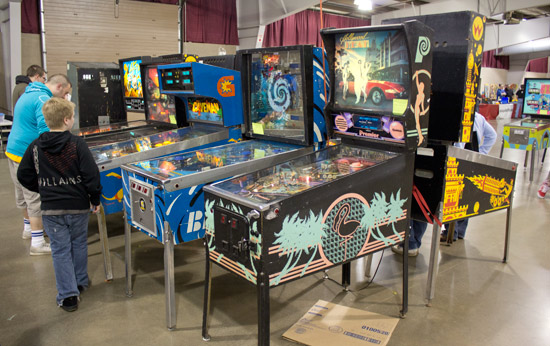 More machines are set up