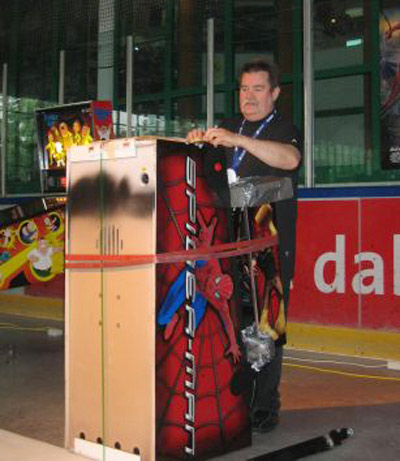 Steve sets up Europe's first Spider-Man...