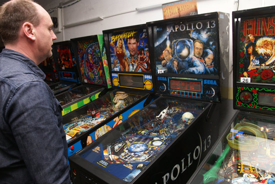 Andreas Weiblein after his winning high score game on Apollo 13