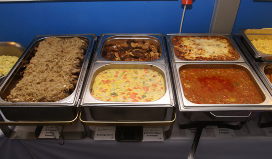 Food at the Test-Turnier