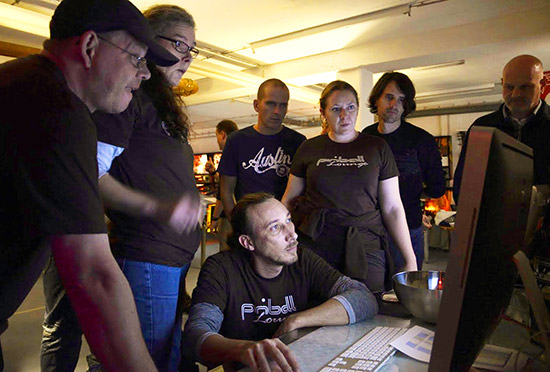 Entering and checking the scores