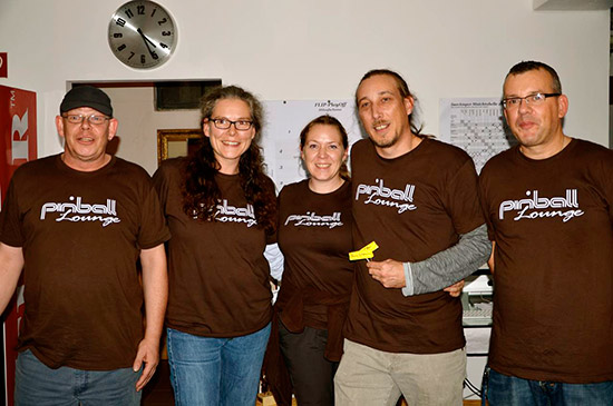 The Lounge Team (from left to right): Christian H&ouml;ltermann, Barbara Sprenger, Sabine Breu, Robert von Keller, Klaus Erhard and (missing on picture) Peter Schmidt