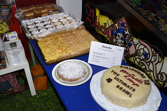 Some of the snacks available