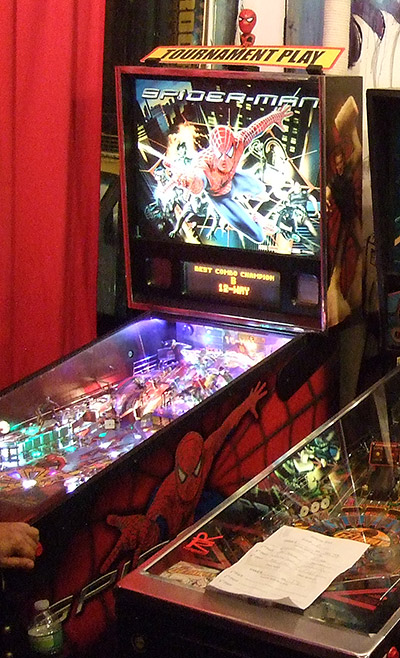 Jon's Spider-Man next to The Getaway 
