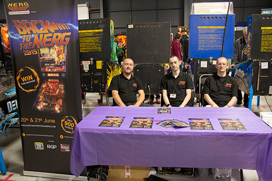 The Northeast Retro Gaming (NERG) crew were here too