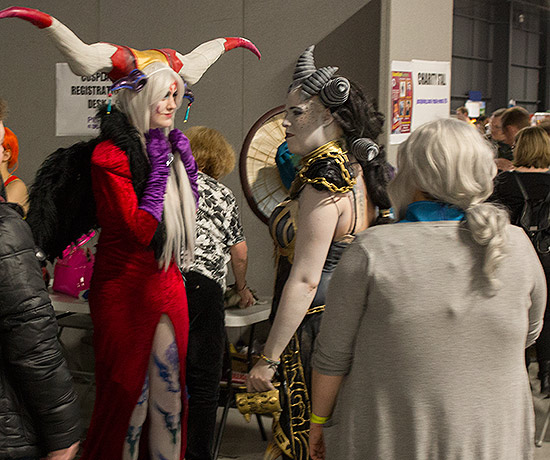 More cosplay costumes