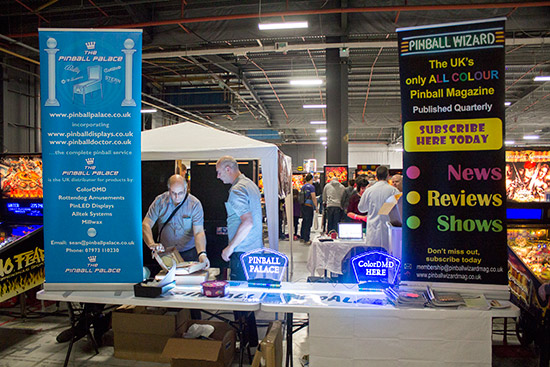 Pinball Palace's stand