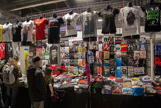 T-shirts a-plenty