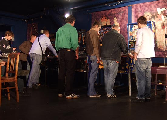 Players at the Championship