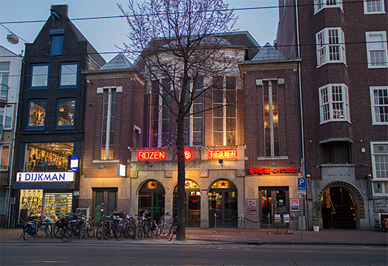 The venue for our second pop-up pinball event