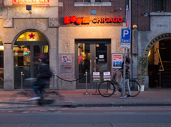 Boom Chicago, in Amsterdam