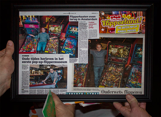 Articles from papers such as Metro and De Telegraaf