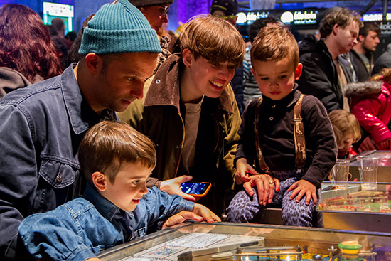 The games were enjoyed by visitors of all ages