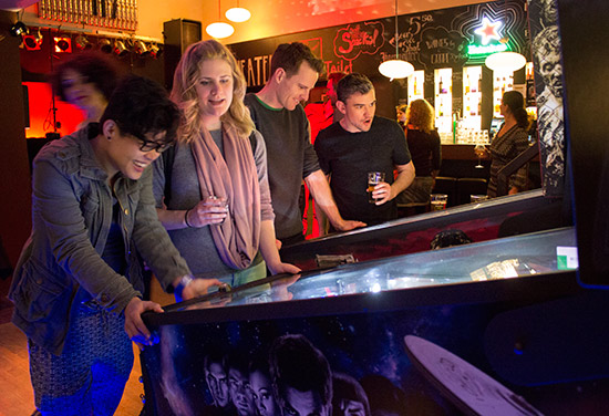 Pay-per-play games Star Trek and The Walking Dead were as busy as the free-play machines