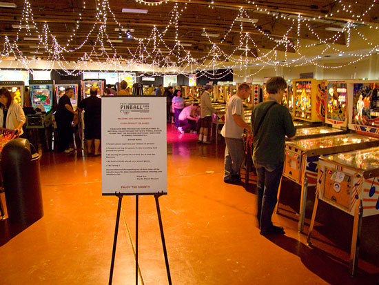 The entrance to the hall