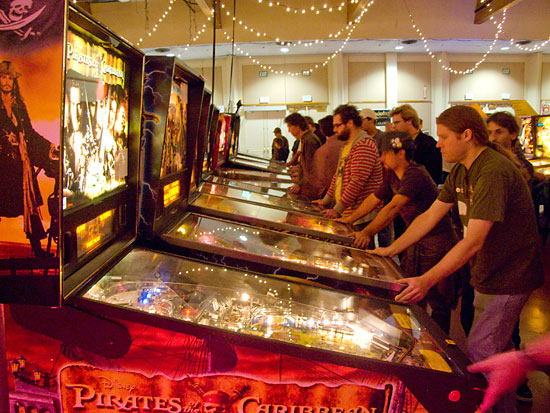 Some of the newer machines