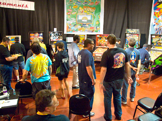 The tournaments area